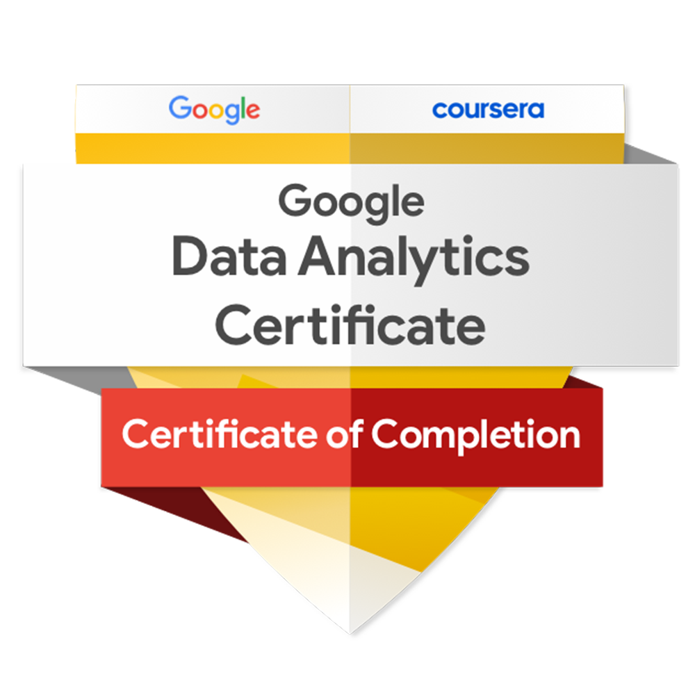 Google Data Analytics Certificate Image